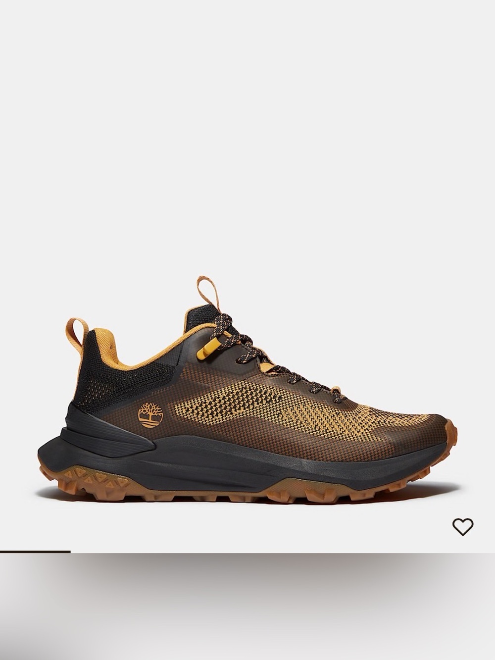 Timberland Men's Black and Brown Trail Sneaker